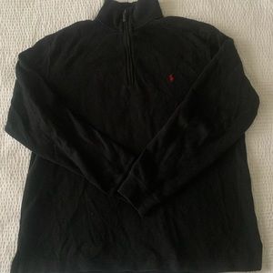 ralph lauren quarter zip sweater